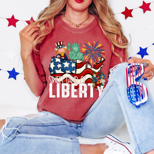 Sweet Land Of Liberty / White - TRANSFER (SDD)
