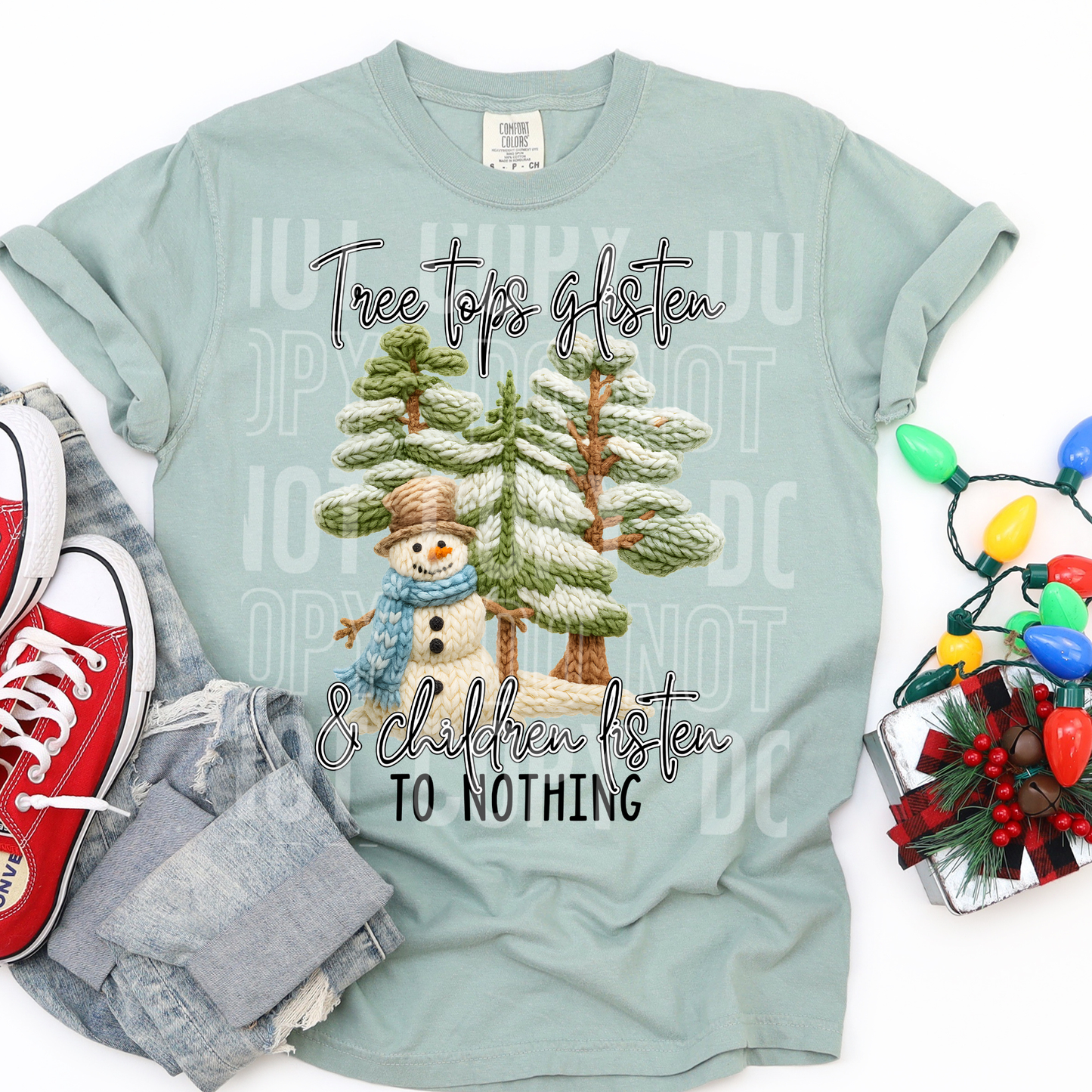 Tree Tops Glisten - TRANSFER (SBB)