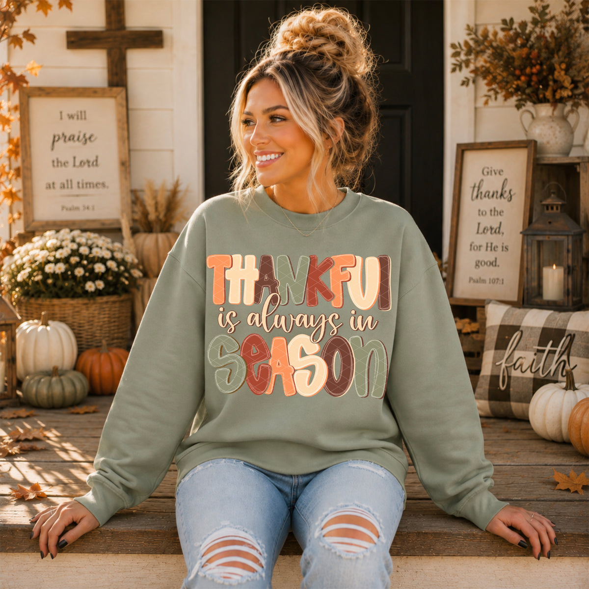 Thankful Is Always In Season - Transfers (SDD)