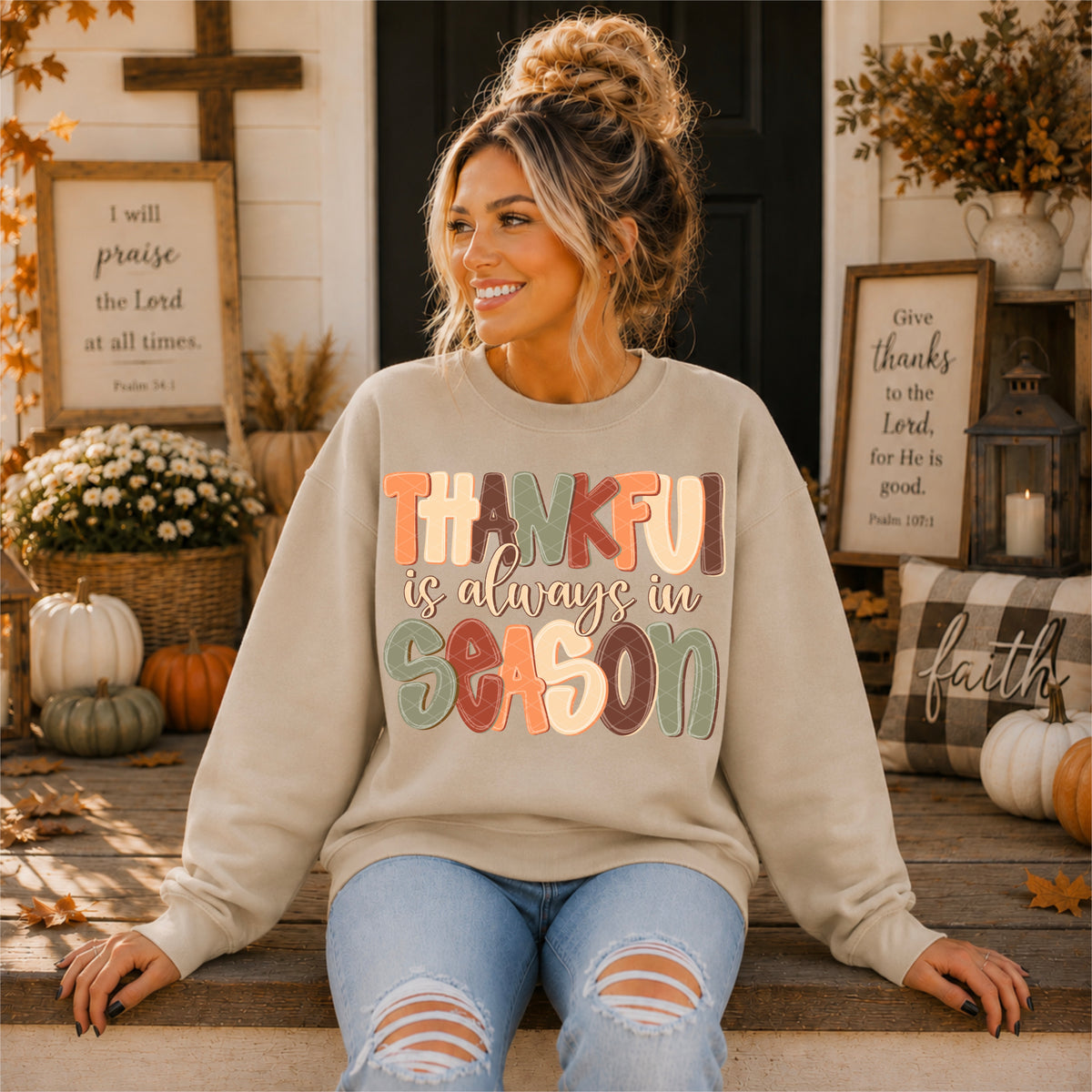Thankful Is Always In Season - Transfers (SDD)