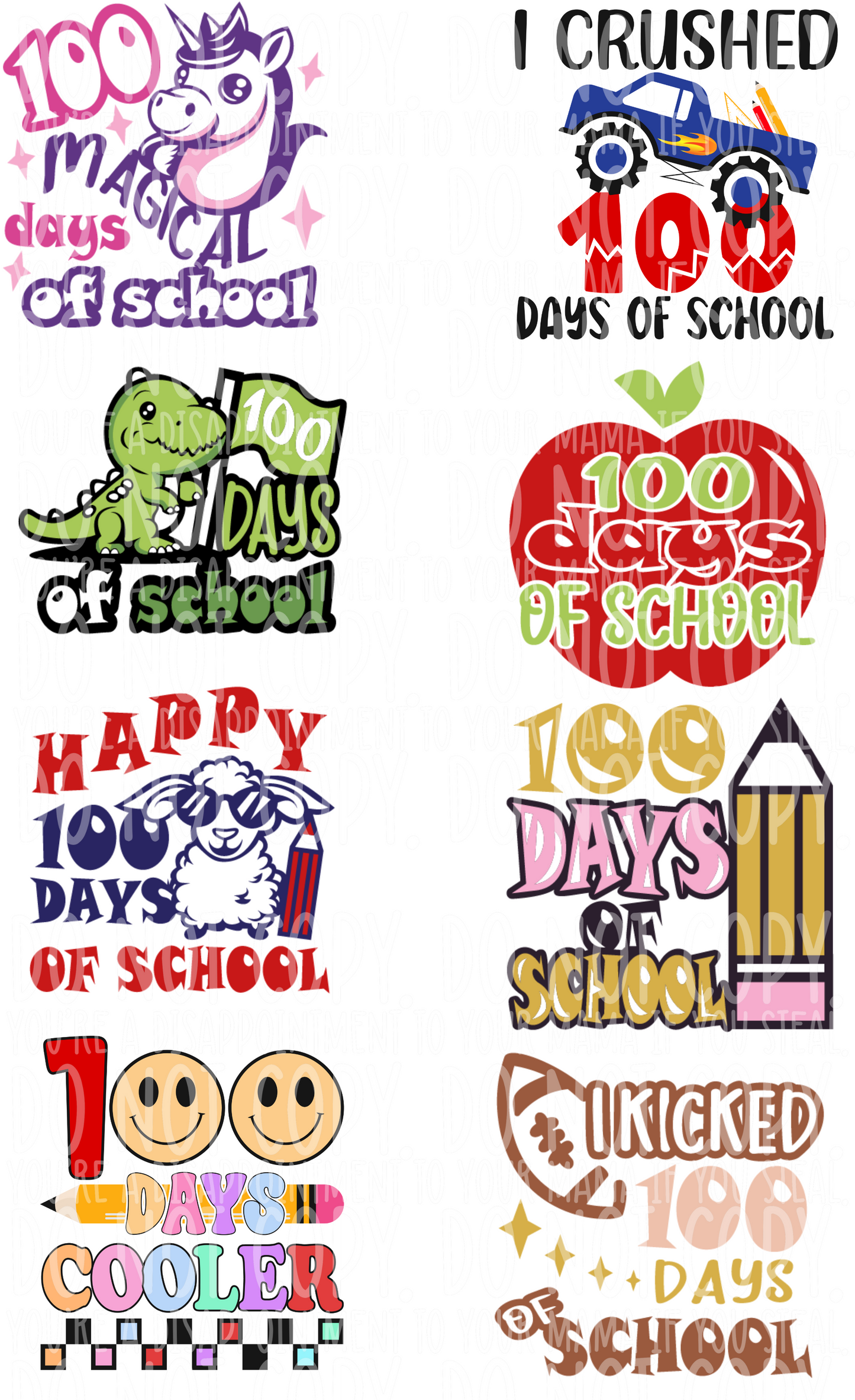 100 Days Pre Made Gang