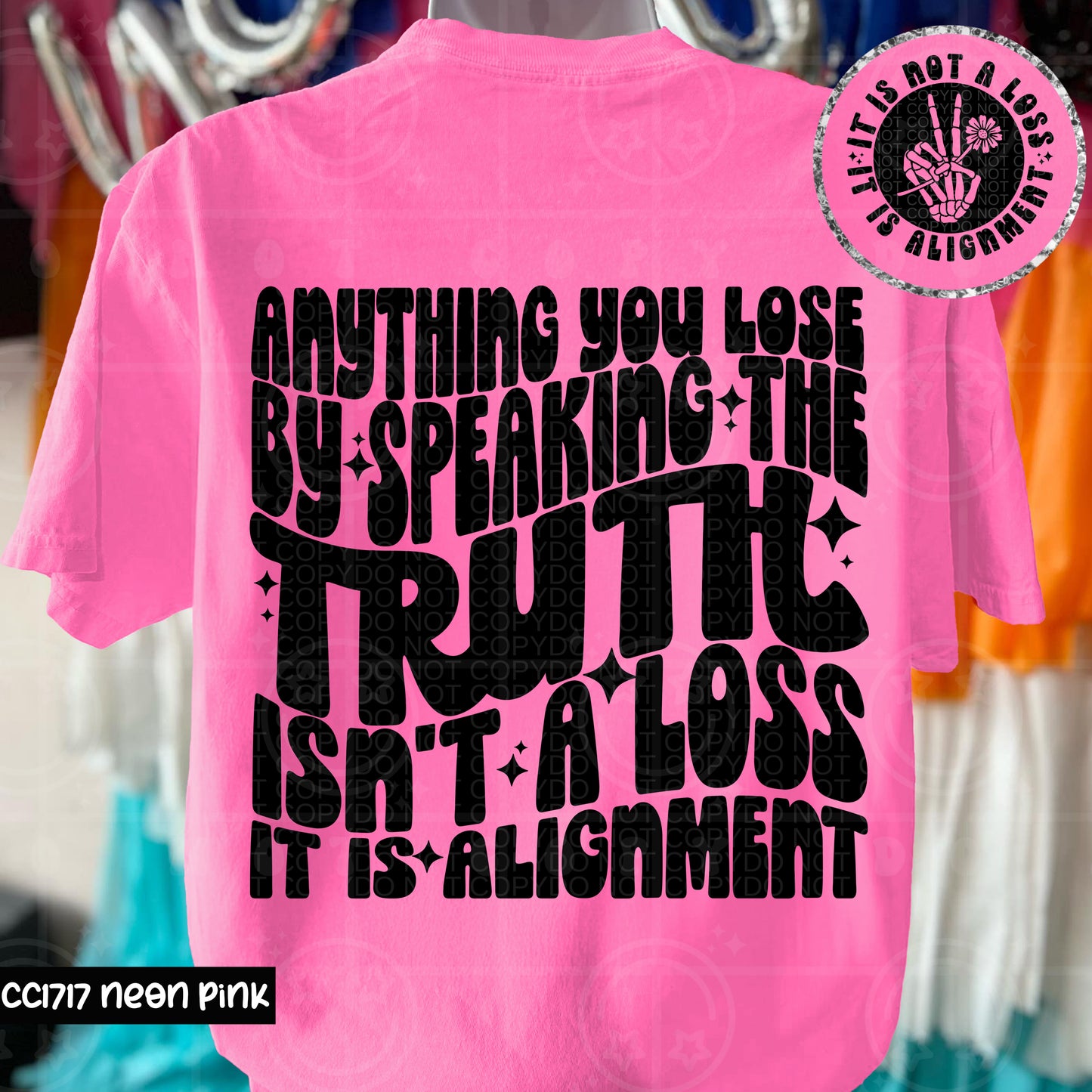 Anything You Lose By Speaking the Truth Isn't a Loss - Transfer (HW)