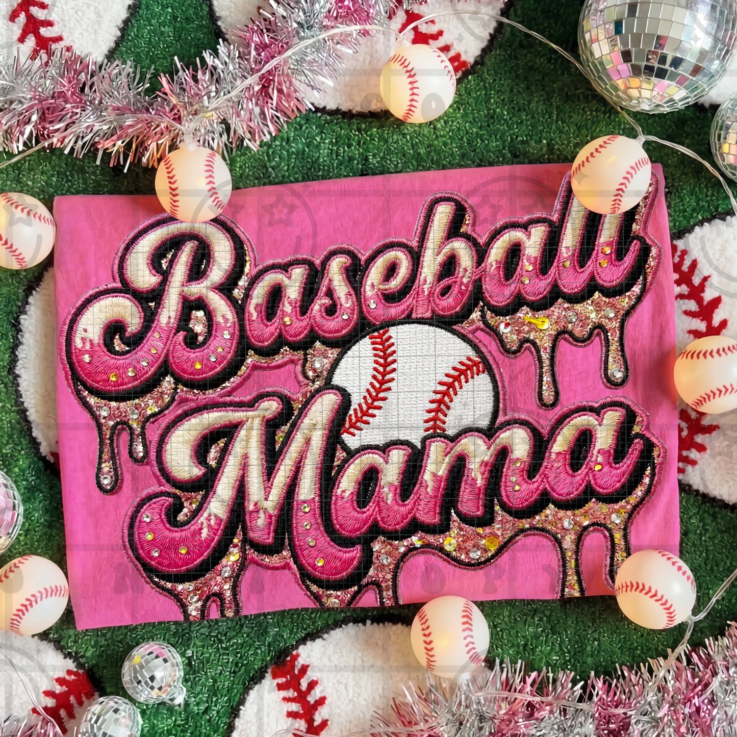 Baseball Mama /PInk - TRANSFER (HW)
