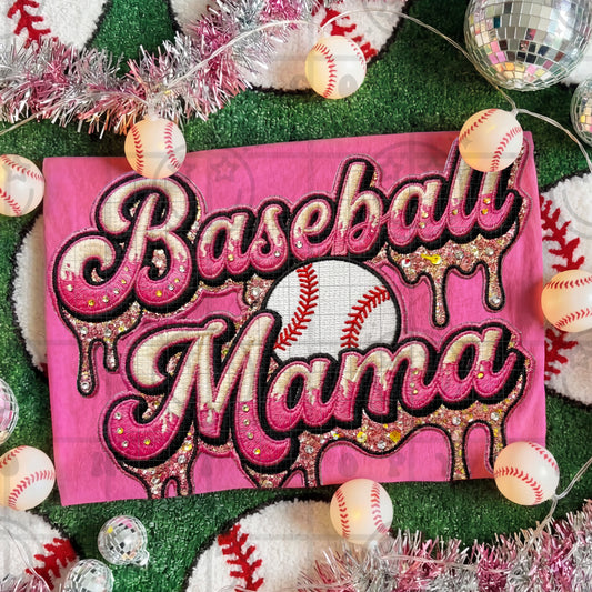 Baseball Mama /PInk - TRANSFER (HW)