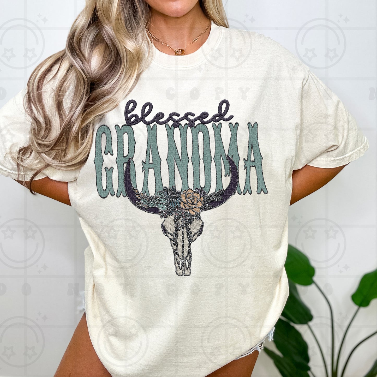 Blessed Blingy Grandma - TRANSFERS (HW)