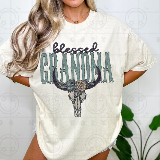 Blessed Blingy Grandma - TRANSFERS (HW)