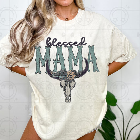 Blessed Blingy Mama - TRANSFERS (HW)