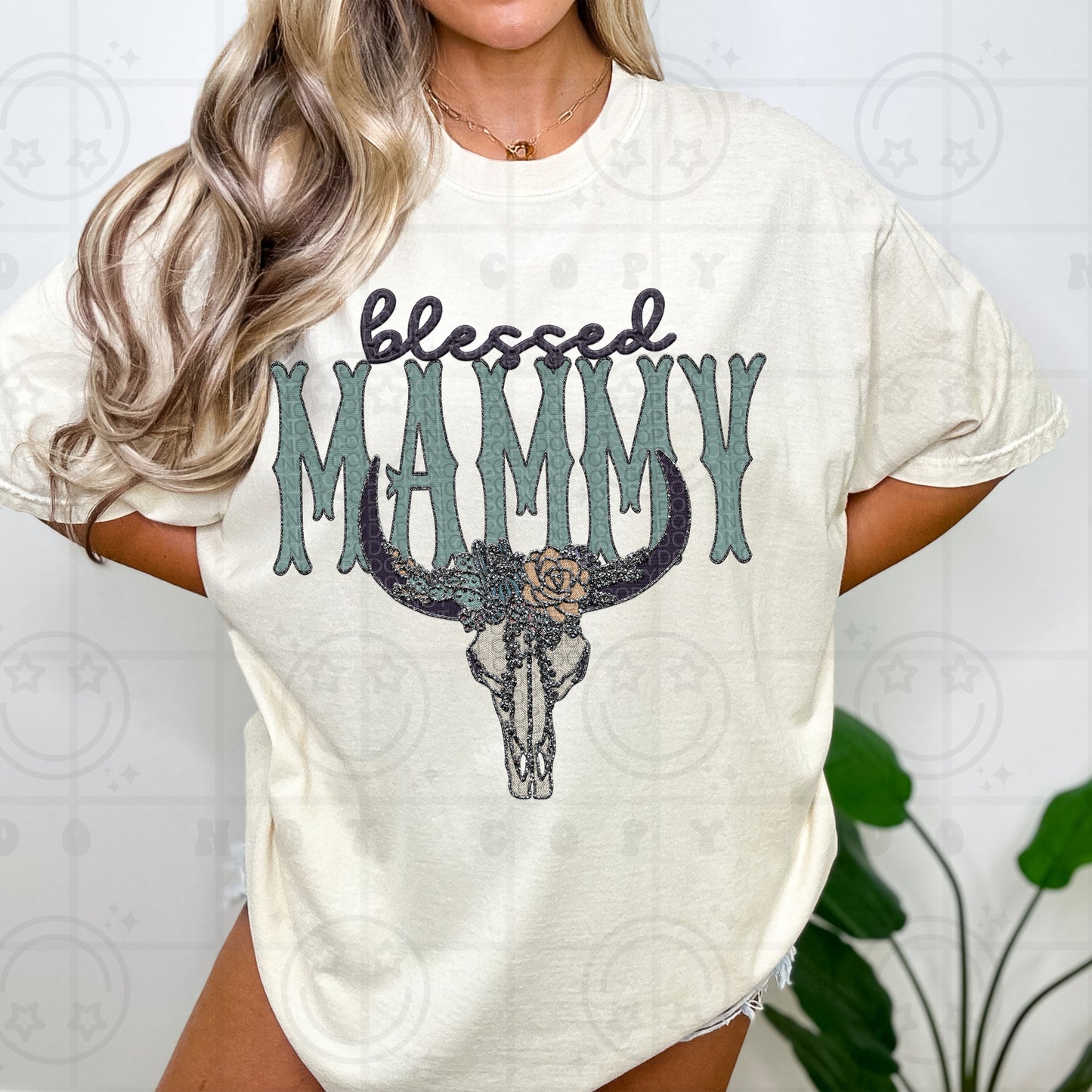 Blessed Blingy Mammy - TRANSFERS (HW)