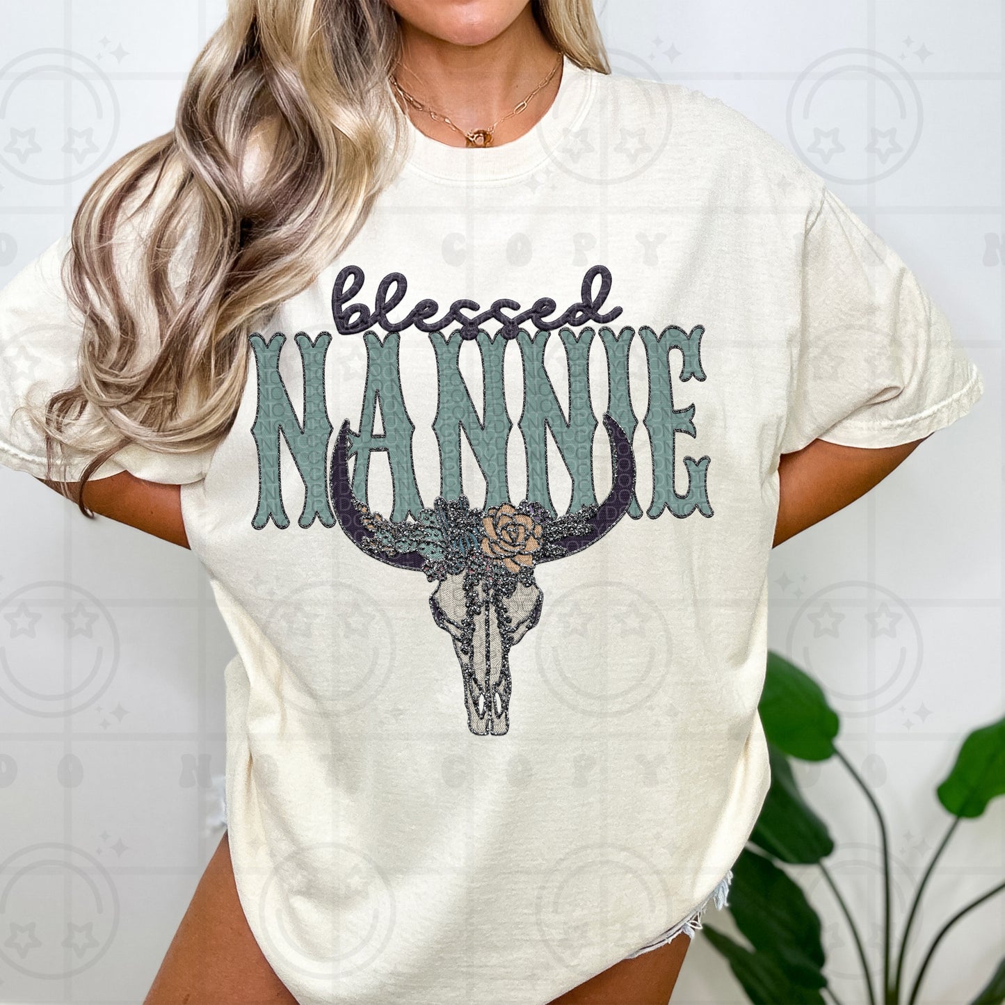 Blessed Blingy Nannie - TRANSFERS (HW)
