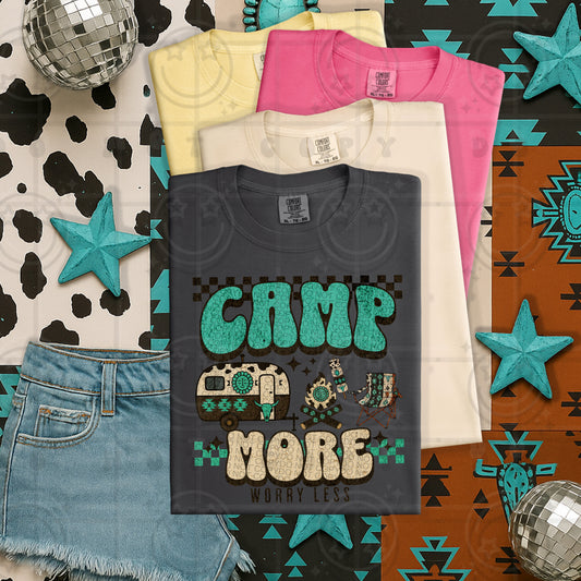 Camp More Worry Less -  TRANSFER (HW)