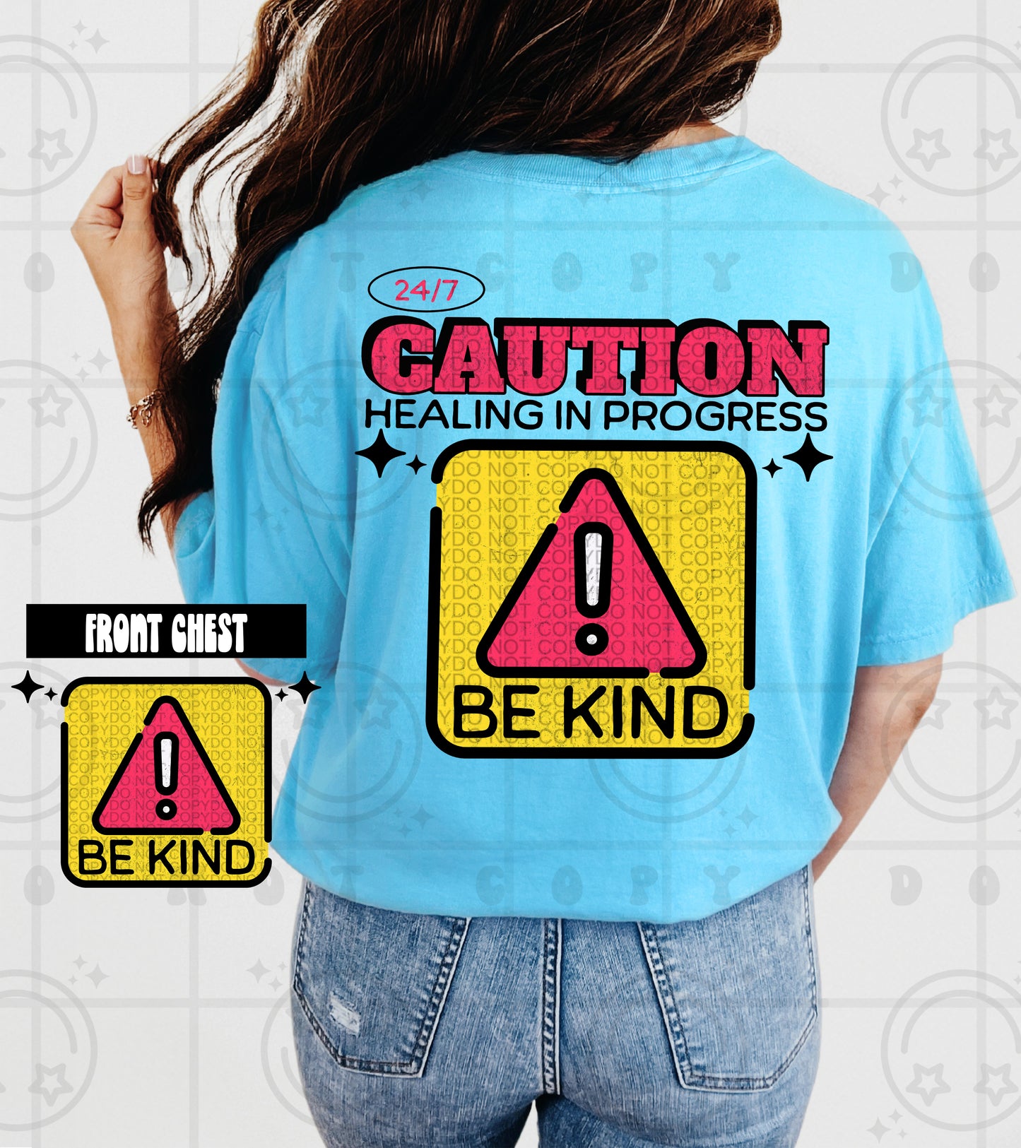 Caution Healing In Progress - Transfer (HW)