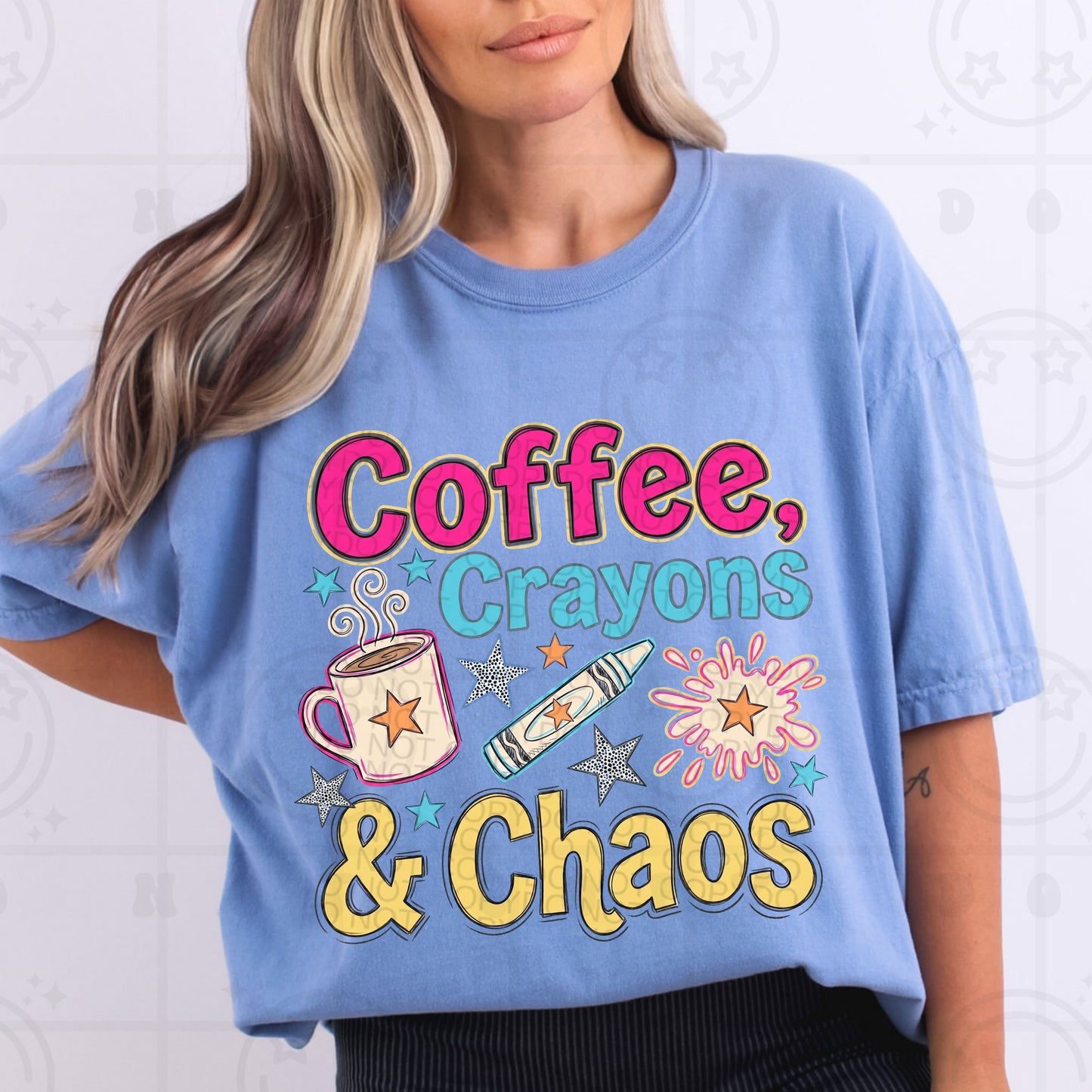 Coffee Crayons  - TRANSFER (HW)