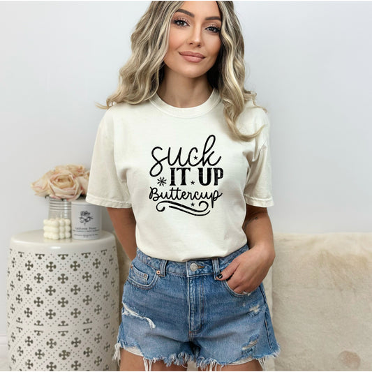 Suck It Up Buttercup - TRANSFERS (CF)