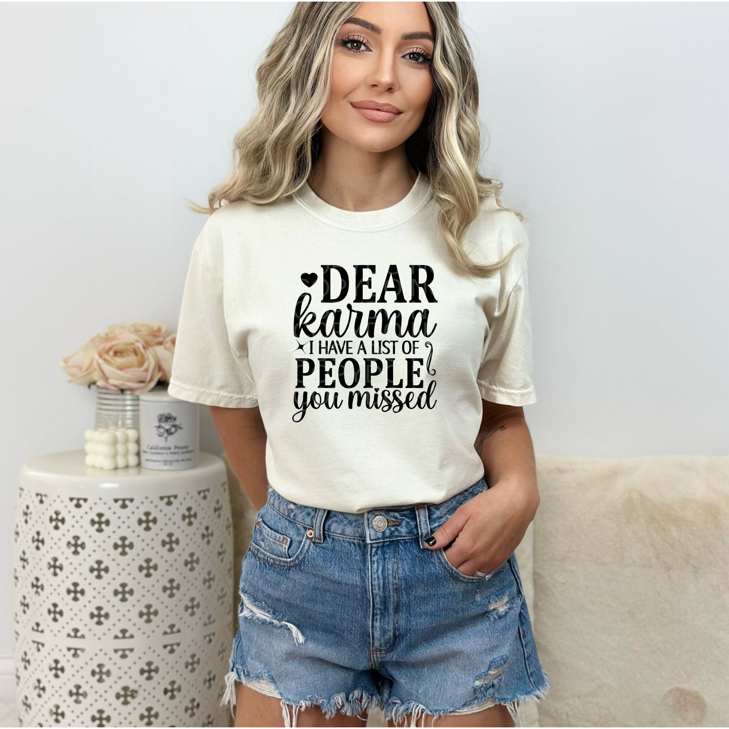 Dear Karma I Have a List - TRANSFERS (CF)