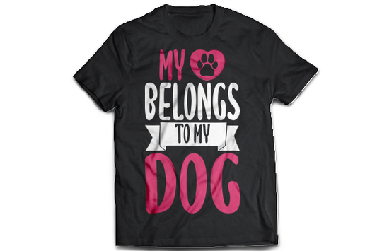 My Heart Belongs to my Dog - TRANSFER (CF)