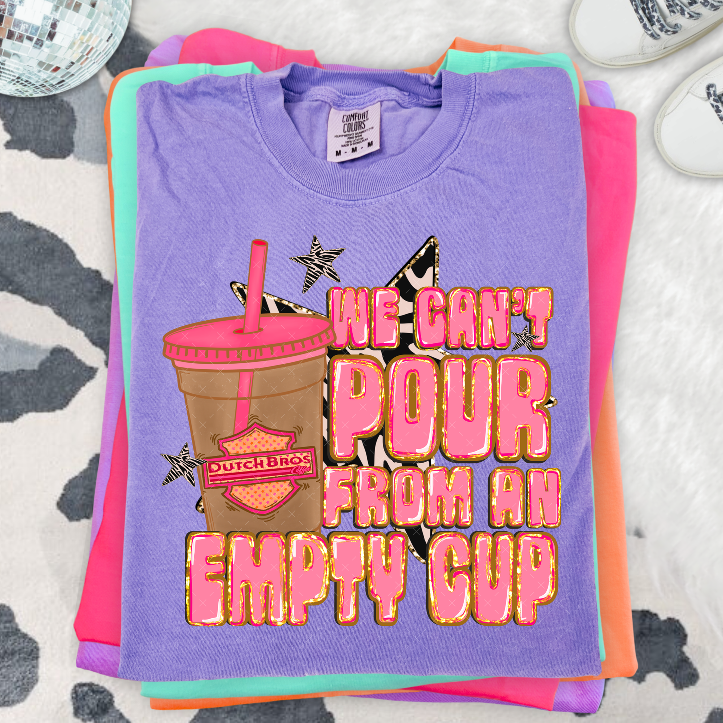 We Don't Pour From An Empty Cup / Dutch  -  Transfers (JBD)