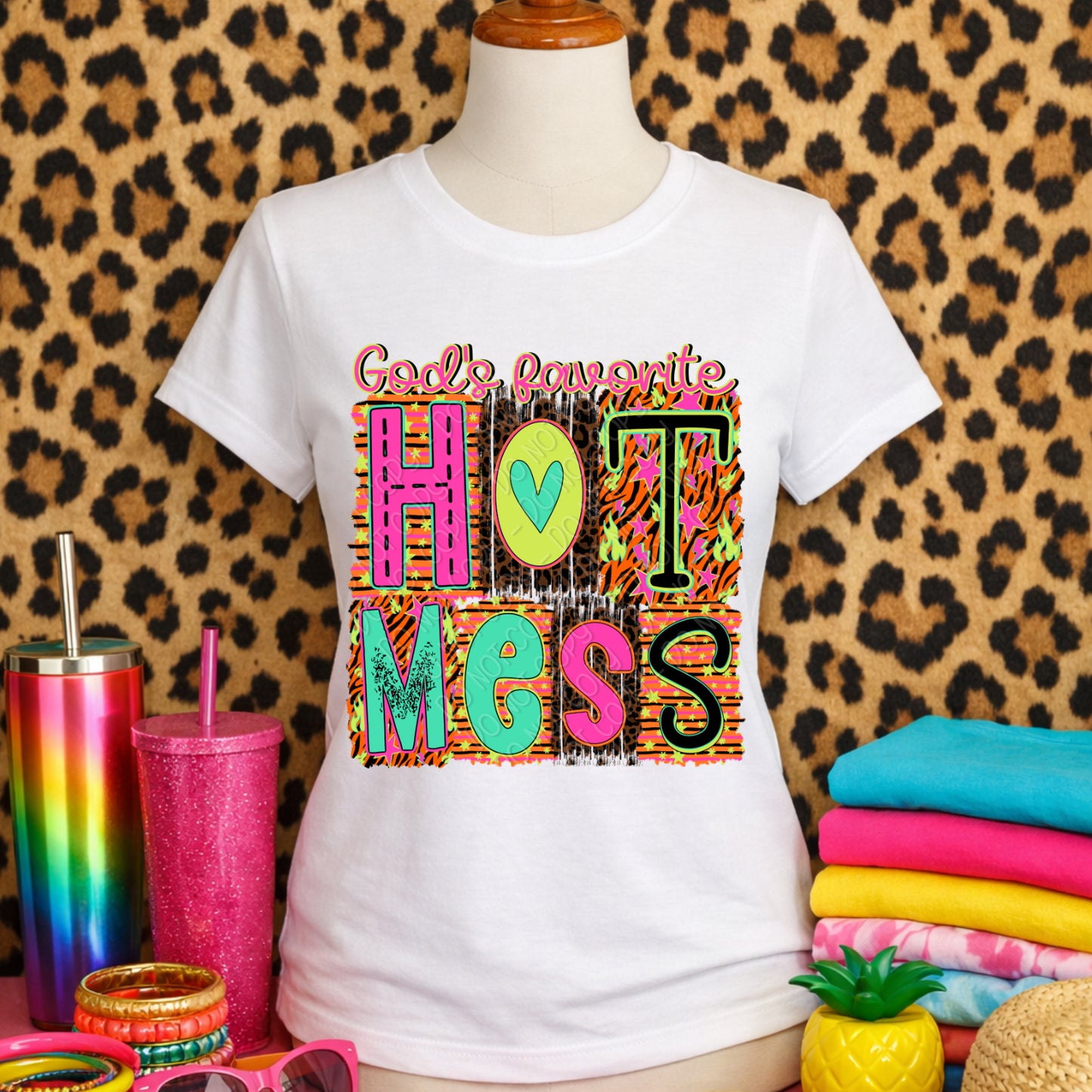 God's Favorite Hot Mess - TRANSFER (DW)