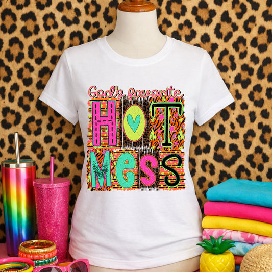God's Favorite Hot Mess - TRANSFER (DW)