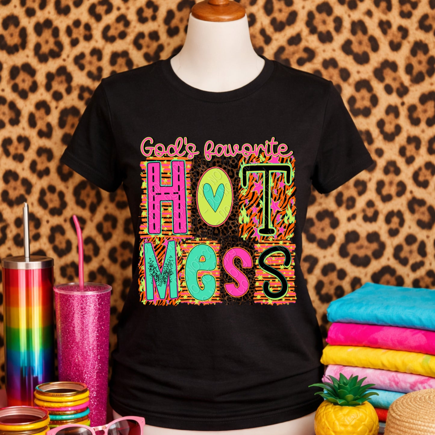 God's Favorite Hot Mess - TRANSFER (DW)