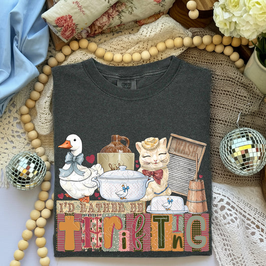 I'd Rather Be Thrifting  -  Transfers (DW)