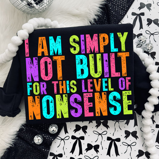 I Am Simply Not Built - TRANSFER (DW)