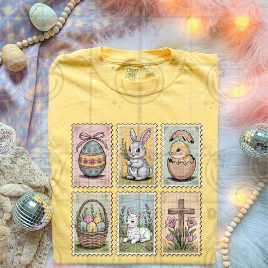 Easter Stamps - TRANSFER (HW)