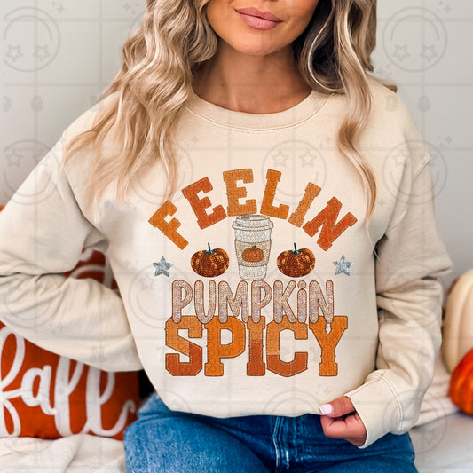 Feelin Pumpkin Spicy - TRANSFER (HW)