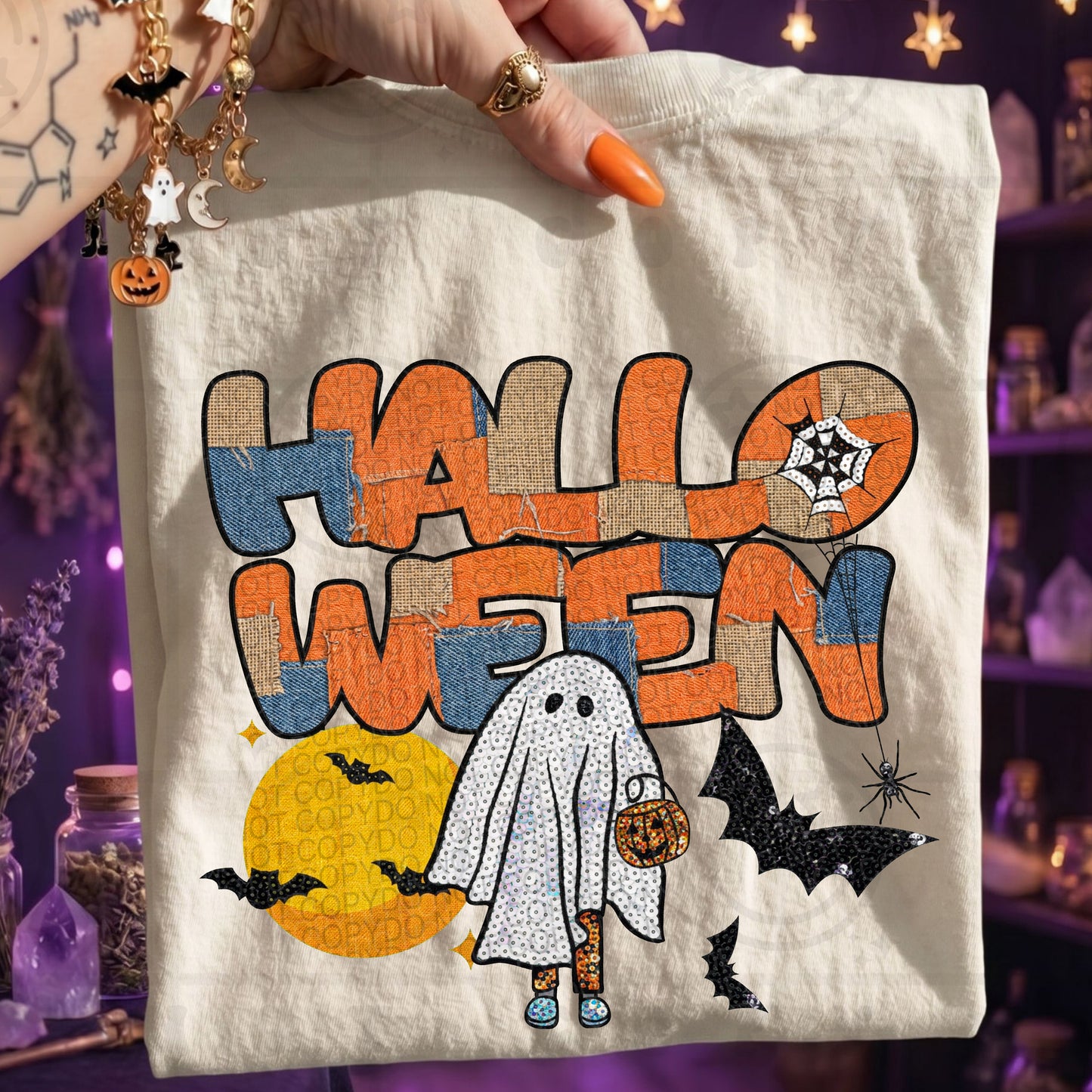 Halloween Patchwork - Transfers (HW)