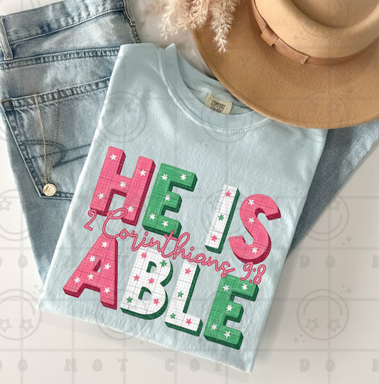 He Is Able - TRANSFER (HW)
