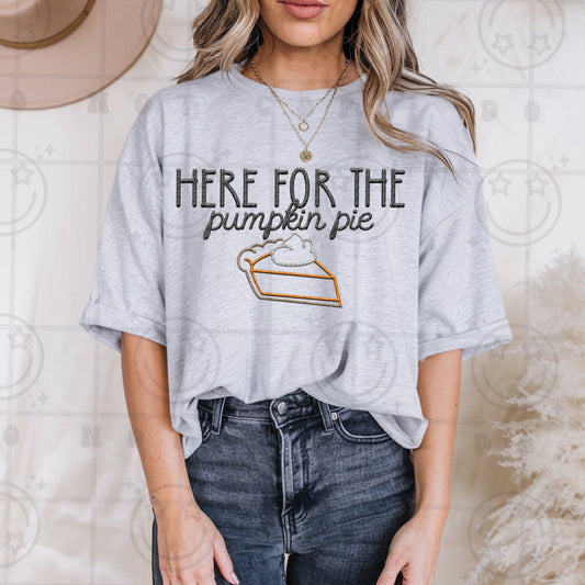 Here For The Pumpkin Pie - TRANSFER (HW)