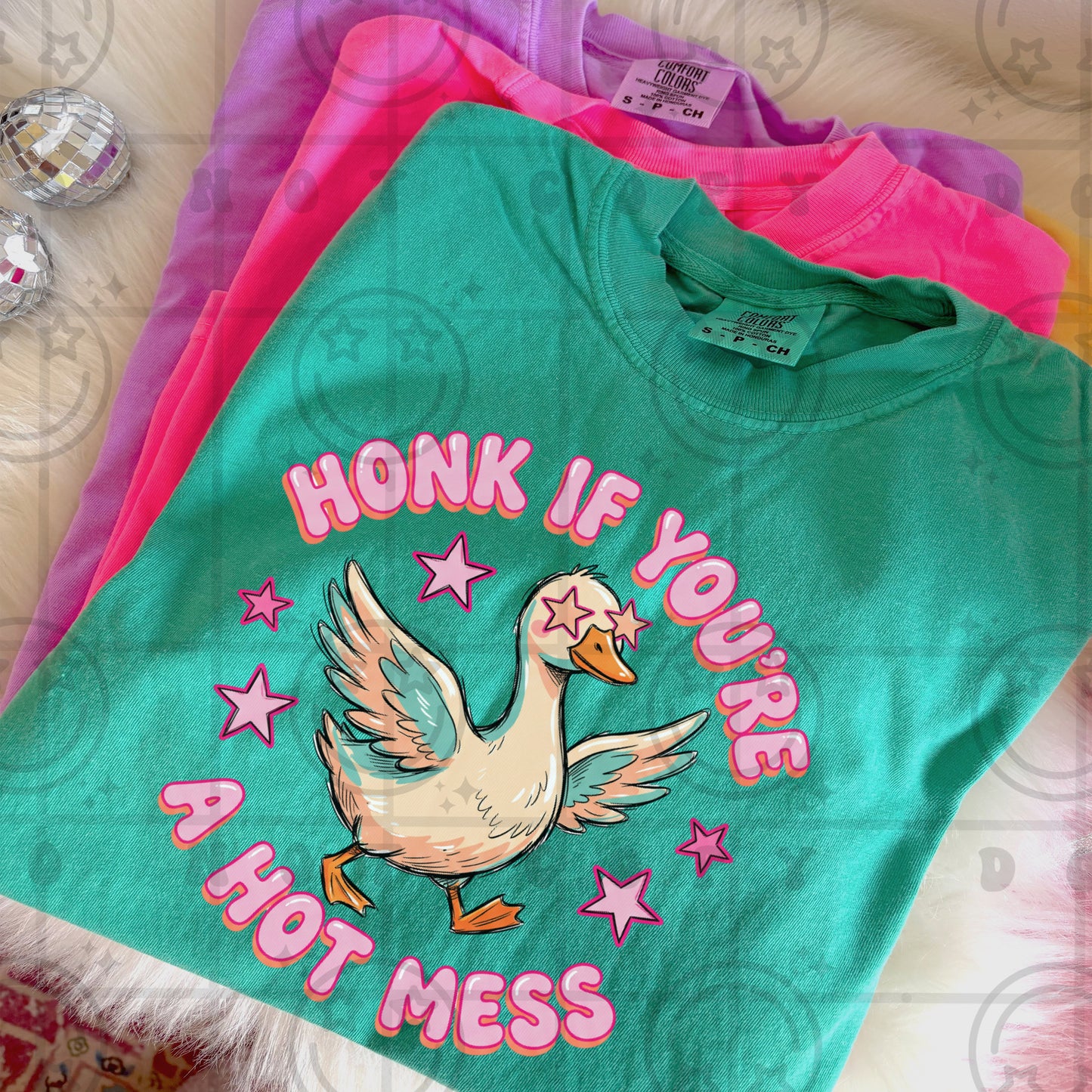 Honk If You're A Hot Mess - TRANSFER (HW)