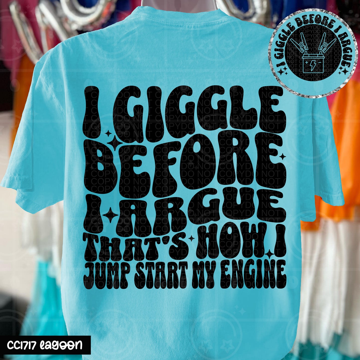 I Giggle Before I Argue - Transfer (HW)