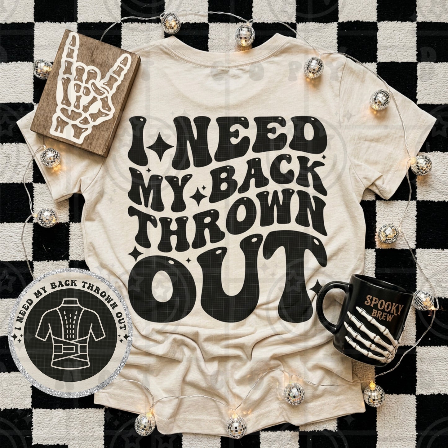 I Need My Back Thrown Out - Transfer (HW)