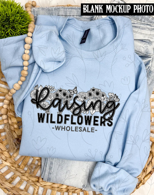 G18000 Sweatshirt Blank Mock up photo | light blue