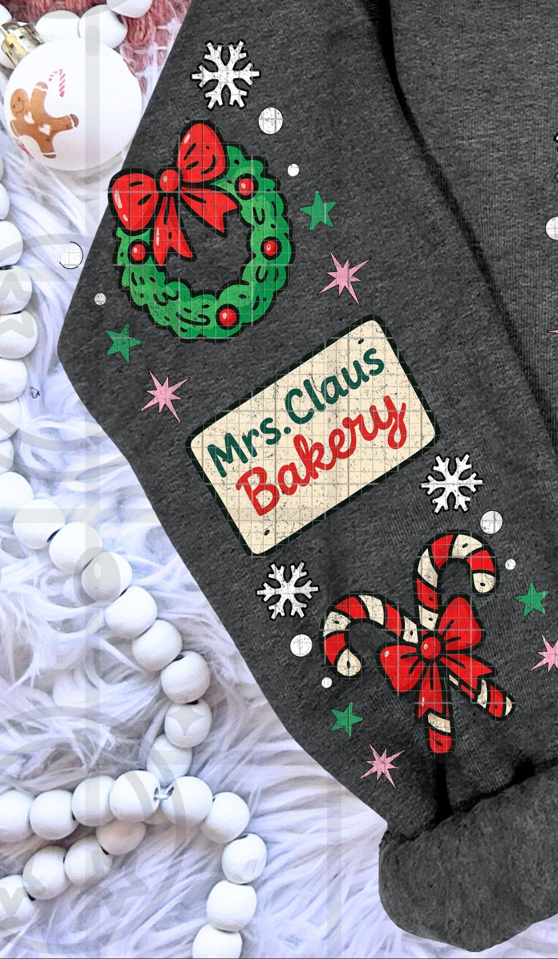 Making Spirits Bright - SLEEVE ONLY- TRANSFERS (HW)