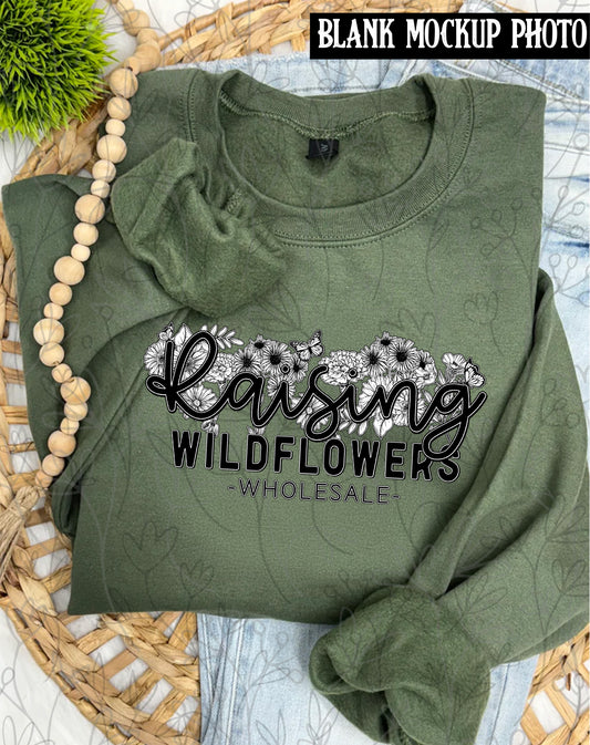 G18000 Sweatshirt Blank Mock up photo | military green
