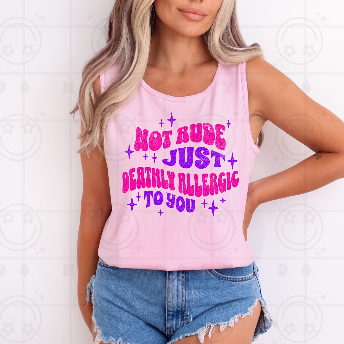 Not Rude Just Deathly Allergic To You -  TRANSFERS (HW)