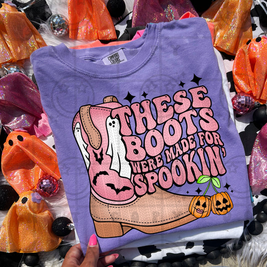 These Boots Were Made - TRANSFER (HW)