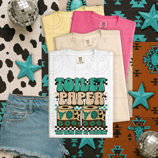 Toilet Paper, The Real MVP Of Camping -  TRANSFER (HW)