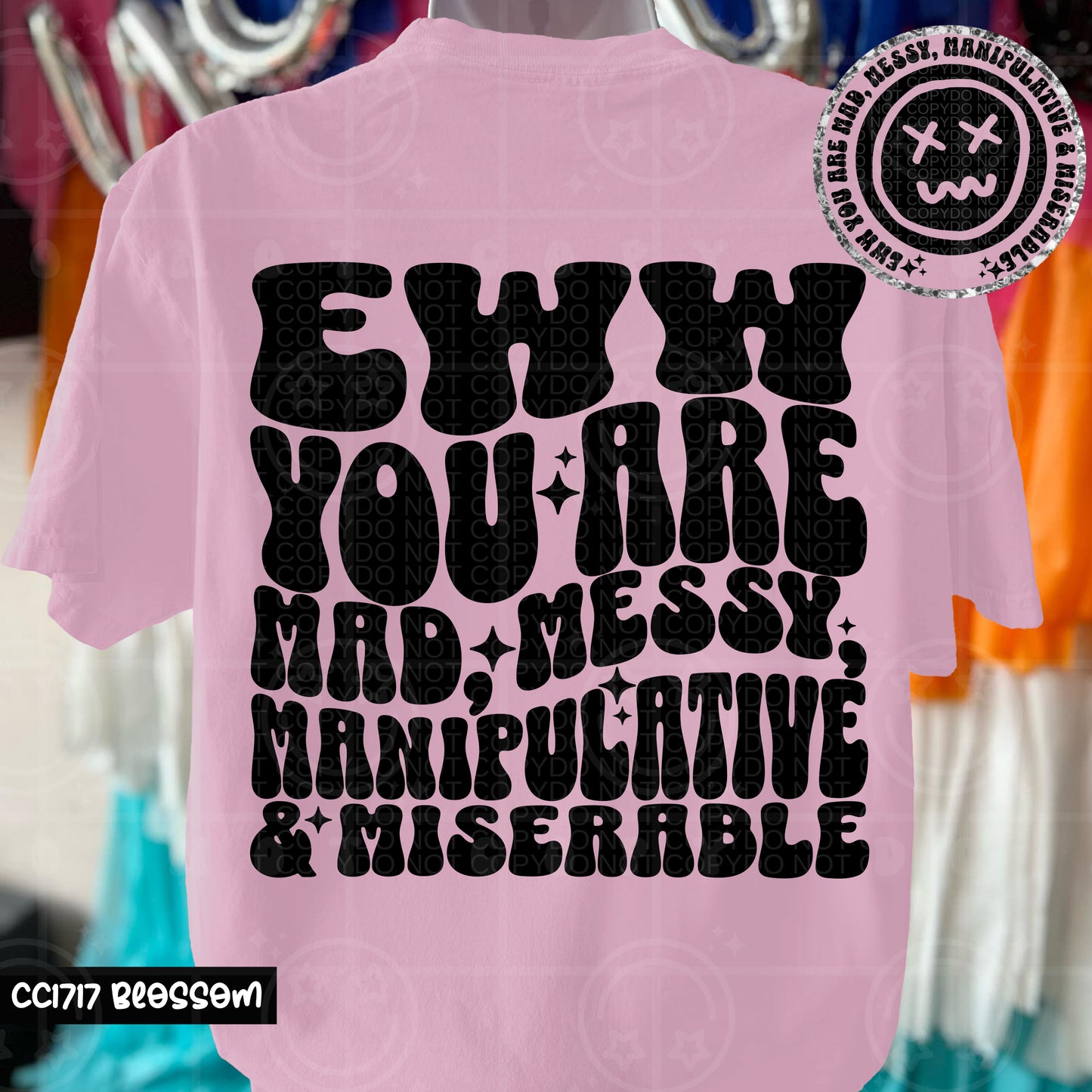 Eww, You Are Mad, Messy, Manipulative, & Miserable - Transfer (HW)